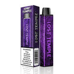 bulk wholesale Lost Temple Disposable Vape Pod Kit Box of 10 - Purple (Box of 10)