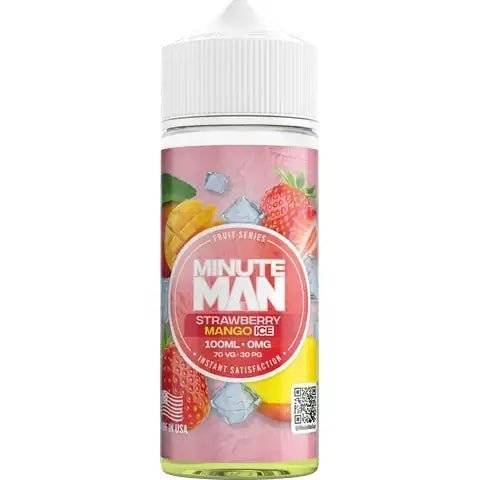 bulk wholesale Minute Man 100ml Shortfill - Strawberry Mango Ice