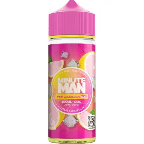 bulk wholesale Minute Man 100ml Shortfill - Pink Lemonade Ice