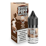 bulk wholesale Moreish Puff Flat Brewed White Nic Salt 10ml - Box of 10 - 10mg