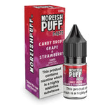 bulk wholesale Moreish Puff Grape and Strawberry Candy Drops Nic Salt 10ml - Box of 10 - 10mg