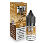 bulk wholesale Moreish Puff Honey and Creme Tobacco Nic Salt 10ml - Box of 10 - 10mg