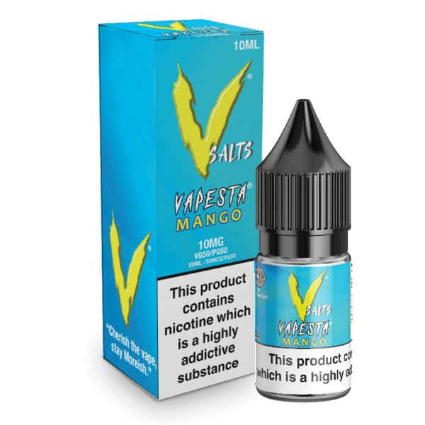 bulk wholesale Moreish Puff Mango by Vapesta Nic Salt 10ml - Box of 10 - 10mg