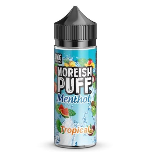 bulk wholesale Moreish Puff - Menthol - Tropical - 100ml -