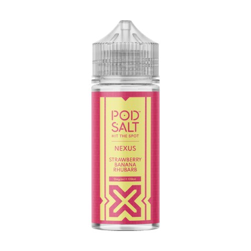 bulk wholesale Nexus 100ml E liquids Shortfill - Strawberry Banana Rhubarb