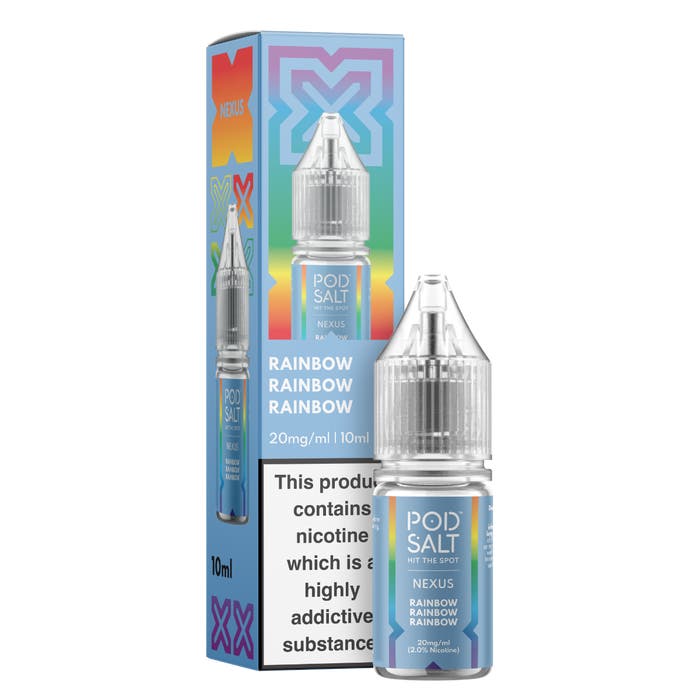 bulk wholesale Nexus Nic Salt 10ml E - Liquid (Box of 10) - Rainbow Rainbow Rainbow