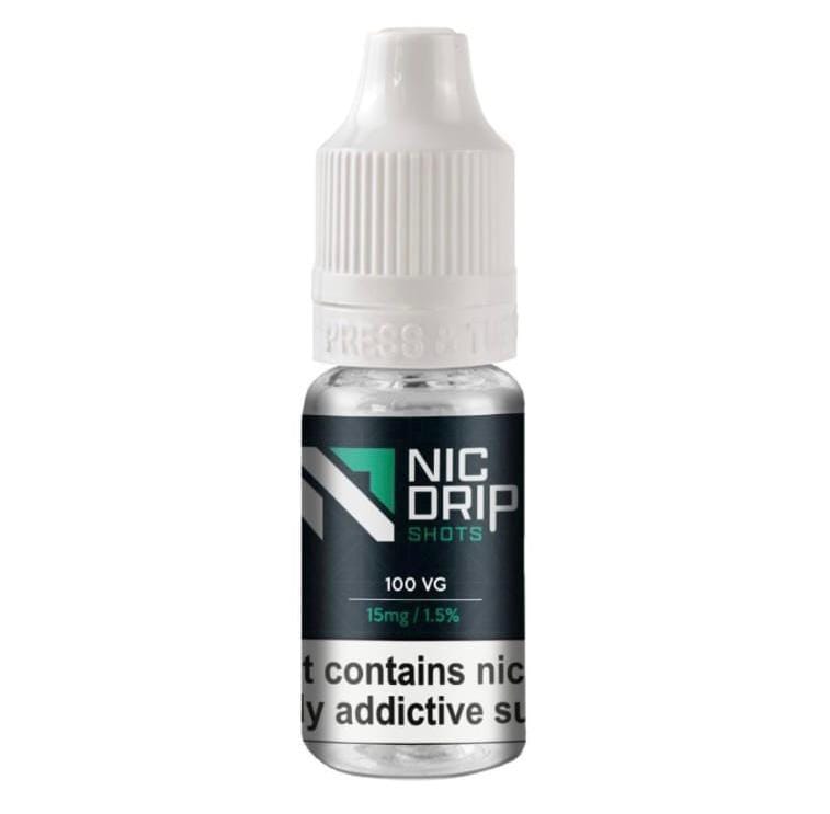 bulk wholesale NIC DRIP - 100VG - 15MG - NICOTINE SHOT -