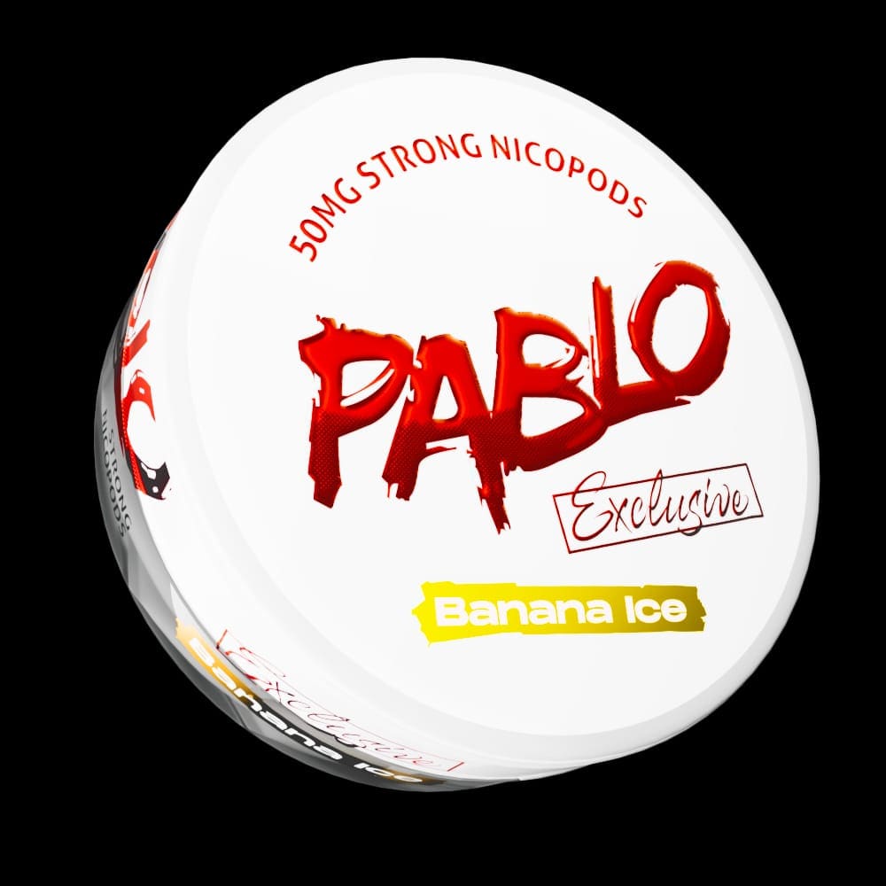 bulk wholesale Pablo Nicopods - Banana Ice - 30mg - Box of 10 -