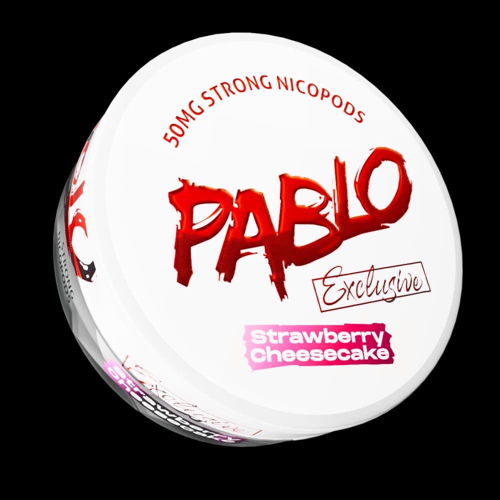 bulk wholesale Pablo Nicopods - Strawberry Cheesecake - 30mg - Box of 10 -