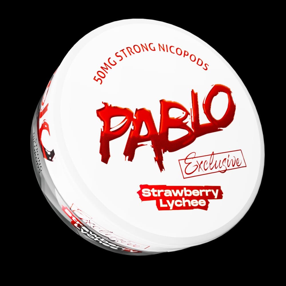 bulk wholesale Pablo Nicopods - Strawberry Lychee - 30mg - Box of 10 -