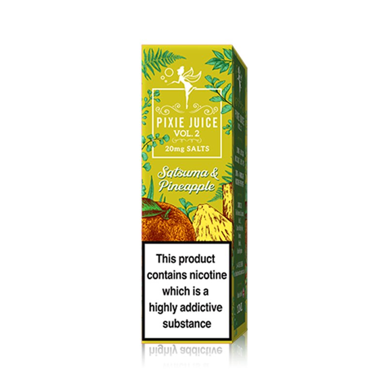 bulk wholesale Pixie Juice Vol. 2 Nic Salt 10ml E - liquids - Box of 10 - Satsuma & Pineapple