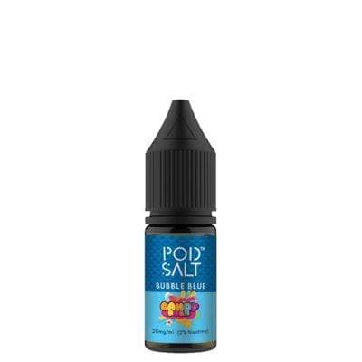 bulk wholesale POD SALT - BUBBLE BLUE - 10ML NIC SALT - Box of 5 - 11mg