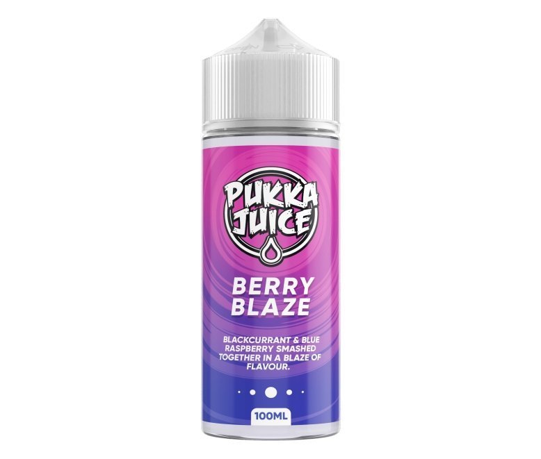 bulk wholesale Pukka Juice 100ml Shortfill E - liquids - Berry Blaze