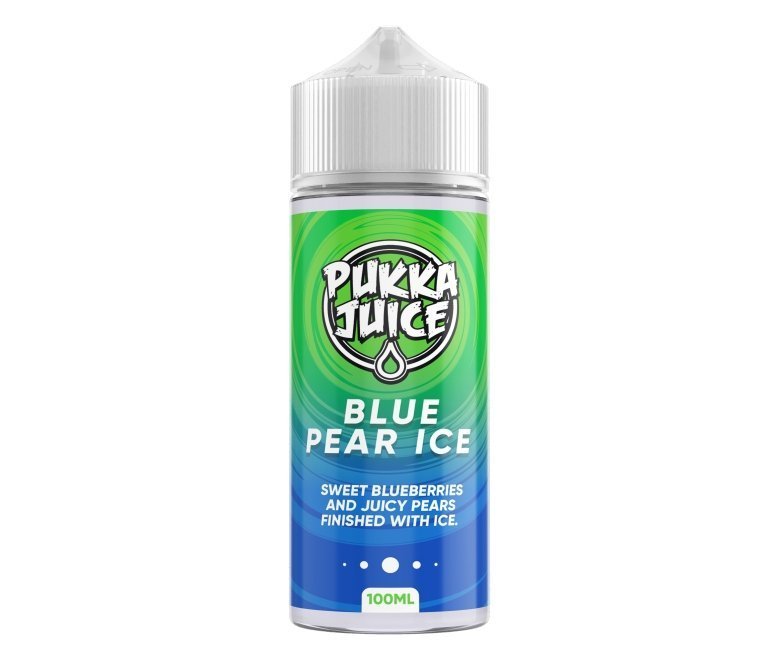 bulk wholesale Pukka Juice 100ml Shortfill E - liquids - Blue Pear Ice