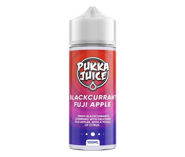 bulk wholesale Pukka Juice 100ml Shortfill E - liquids - Blackcurrant Fuji Apple