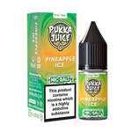 bulk wholesale PUKKA JUICE - PINEAPPLE ICE - 10ML NIC SALT - BOX OF 10 - 10mg