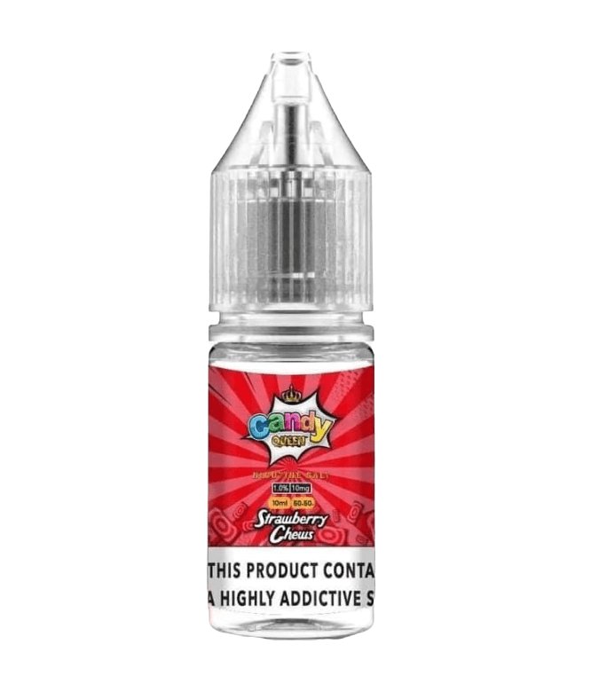 bulk wholesale Queen - Candy - Strawberry Chews - 10ML Nic Salt (Box of 10) - 10mg