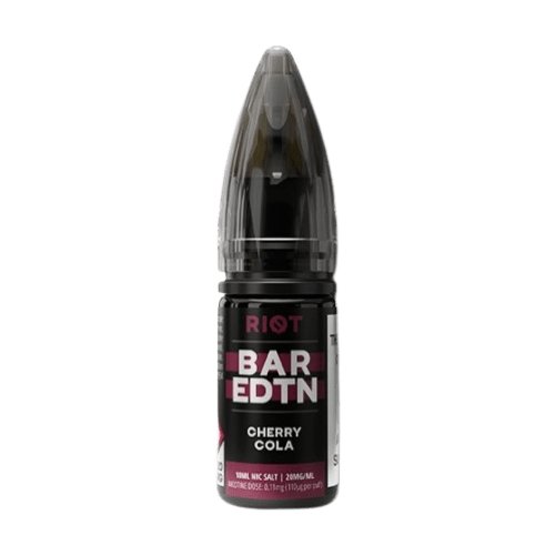 bulk wholesale RIOT SQUAD BAR EDITION - CHERRY COLA - NIC SALT - BOX OF 10 - 20mg
