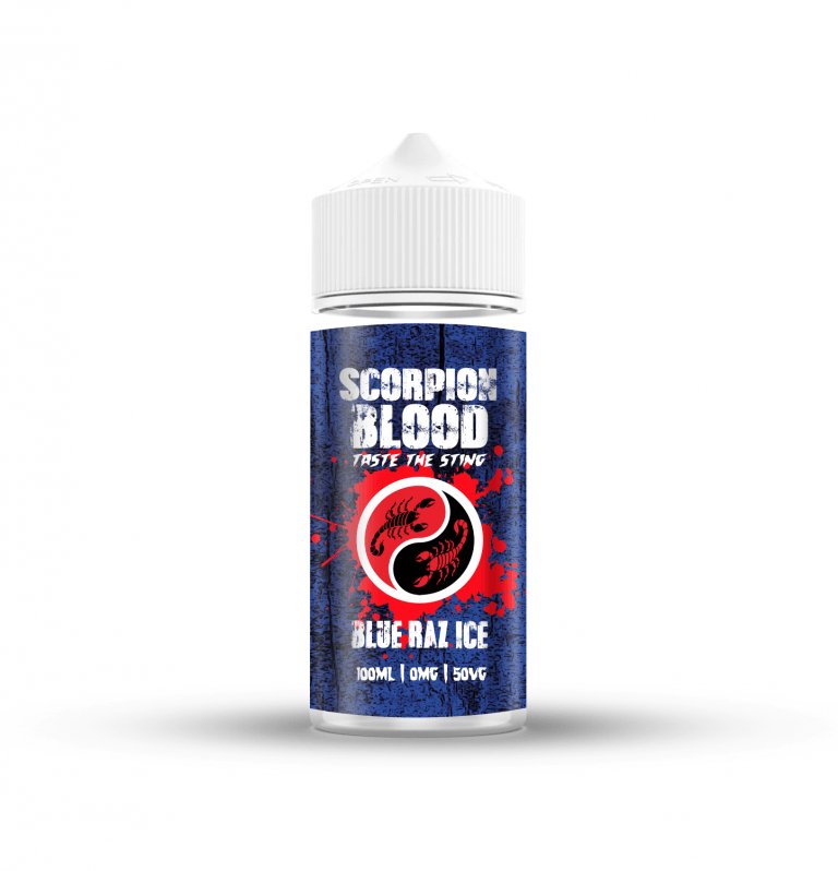 bulk wholesale Scorpion Blood Blue Raaz Ice E - Liquid - 100ml -