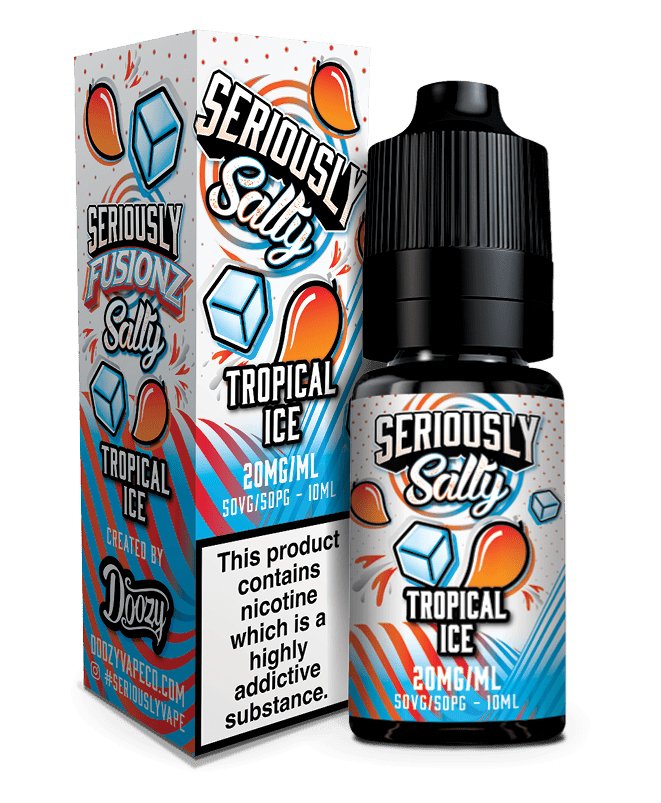 bulk wholesale Seriously Fusionz Nic Salt 10ml - Box of 10 - Tropical Ice