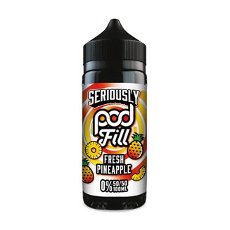 bulk wholesale Seriously Pod Fill 100ml E - liquids - Fresh Pineapple