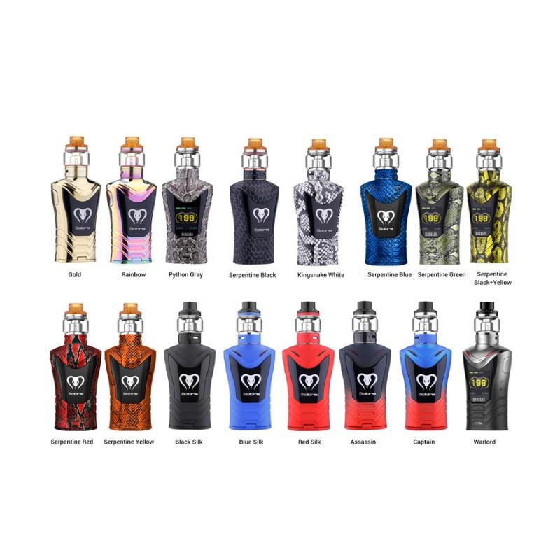 bulk wholesale SIGELEI - SOBRA - VAPE KIT - Serpentine Black Yellow