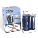 bulk wholesale Ske Crystal 2400 Puffs 4 in 1 Disposable Vape Device - White Edition (BOX OF 5)