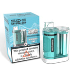 bulk wholesale Ske Crystal 2400 Puffs 4 in 1 Disposable Vape Device - White Edition (BOX OF 5)