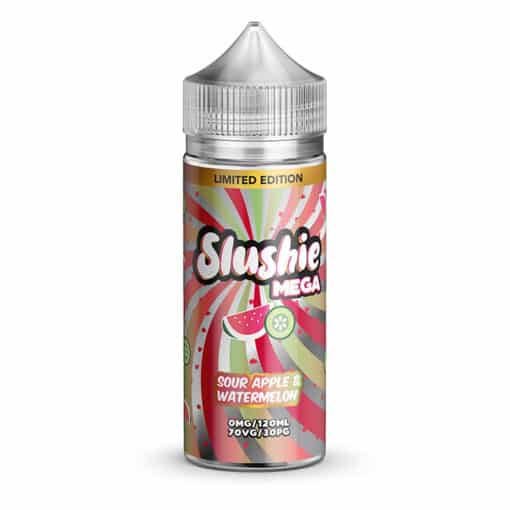 bulk wholesale Slushie Mega - Sour Apple & Watermelon - 100ml Shortfill -