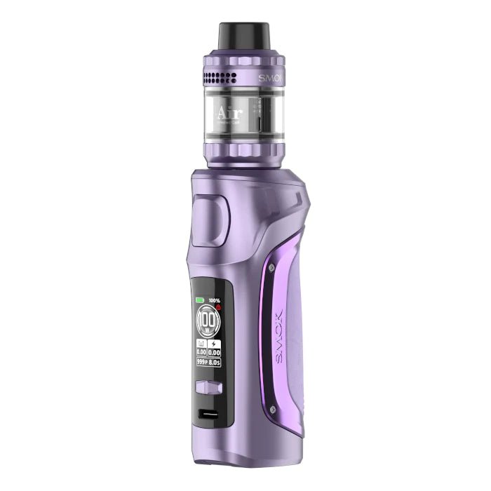 bulk wholesale Smok Mag Solo Vape Kit - Leather Nano Chrome