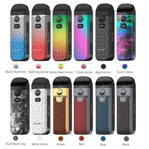 bulk wholesale Smok Nord 4 Pod Vape Kit - Black Leather