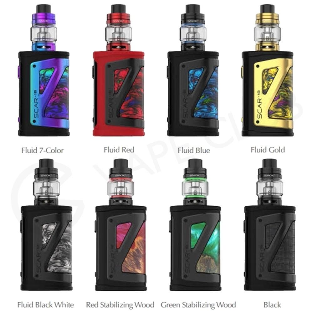 bulk wholesale SMOK - SCAR 18 - VAPE KIT - Fluid 7 Color