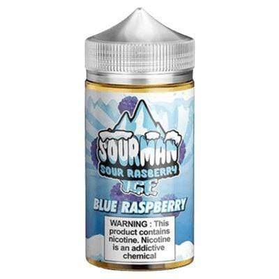 bulk wholesale SOUR MAN - SOUR BLUE RASBERRY ICE - 200ML -