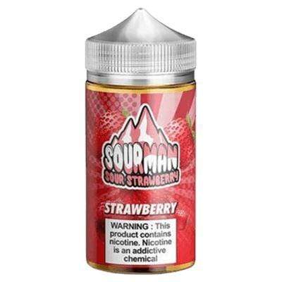 bulk wholesale SOUR MAN - SOUR STRAWBERRY - 200ML -