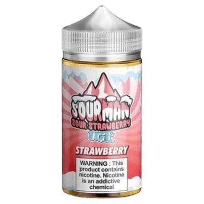 bulk wholesale SOUR MAN - SOUR STRAWBERRY ICE - 200ML -
