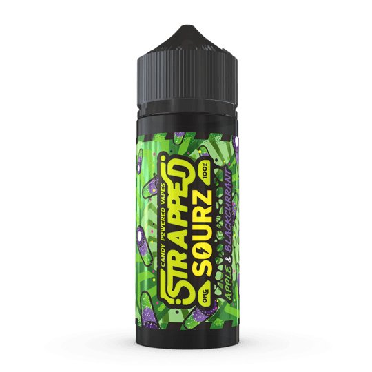 bulk wholesale Strapped Sourz - Apple & Blackcurrant - 100ml -