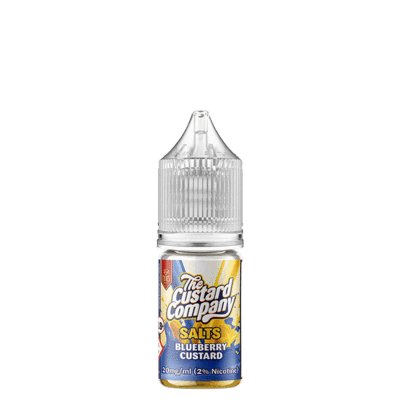 bulk wholesale THE CUSTARD COMPANY - BLUEBERRY CUSTARD - 10ML NIC SALTS - Box of 10 - 10mg