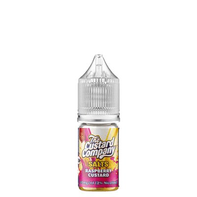 bulk wholesale THE CUSTARD COMPANY - RASPBERRY CUSTARD - 10ML NIC SALTS - Box of 10 - 10mg