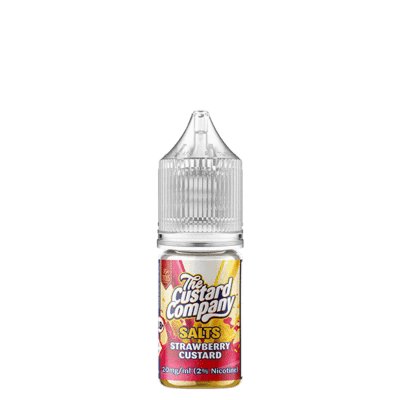 bulk wholesale THE CUSTARD COMPANY - STRAWBERRY CUSTARD - 10ML NIC SALTS - Box of 10 - 10mg