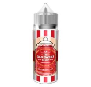bulk wholesale THE OLD SWEET SHOP - STRAWBERRY LACES - 100ML -