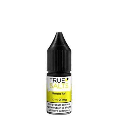 bulk wholesale TRUE SALTS - BANANA ICE - 10ML NIC SALTS (BOX OF 10) - 10mg