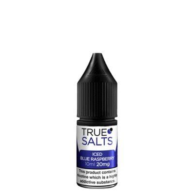 bulk wholesale TRUE SALTS - ICED BLUE RASPBERRY - 10ML NIC SALTS (BOX OF 10) - 10mg