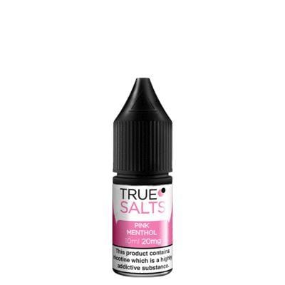 bulk wholesale TRUE SALTS - PINK MENTHOL - 10ML NIC SALTS (BOX OF 10) - 10mg