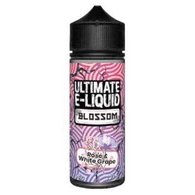 bulk wholesale ULTIMATE E - LIQUID - BLOSSOM - ROSE & WHITE GRAPE - 100ML -