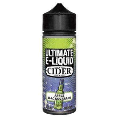 bulk wholesale ULTIMATE E - LIQUID - CIDER - APPLE BLACKCURRANT - 100ML -