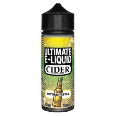 bulk wholesale ULTIMATE E - LIQUID - CIDER - AUTUMN APPLE - 100ML -