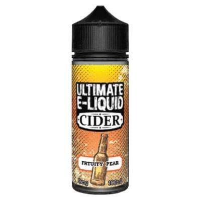 bulk wholesale ULTIMATE E - LIQUID - CIDER - FRUITY PEAR - 100ML -