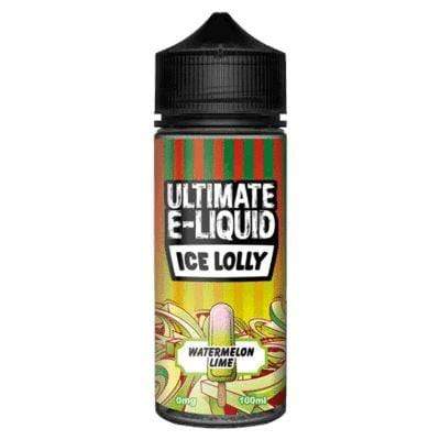 bulk wholesale ULTIMATE E - LIQUID - ICE LOLLY - WATERMELON LIME - 100ML -