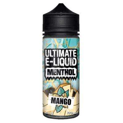 bulk wholesale ULTIMATE E - LIQUID - MENTHOL - MANGO - 100ML -