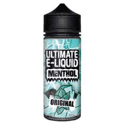 bulk wholesale ULTIMATE E - LIQUID - MENTHOL - ORIGINAL - 100ML -